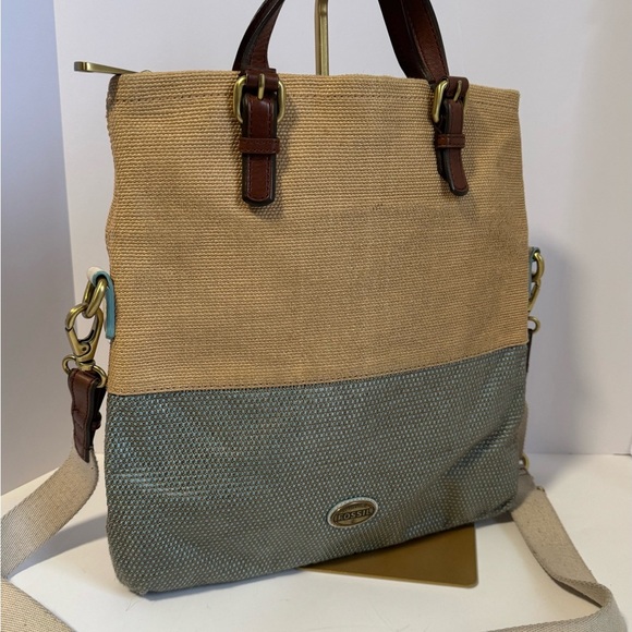 Fossil Womens Explorer Fold Over Bag - Picture 2 of 13